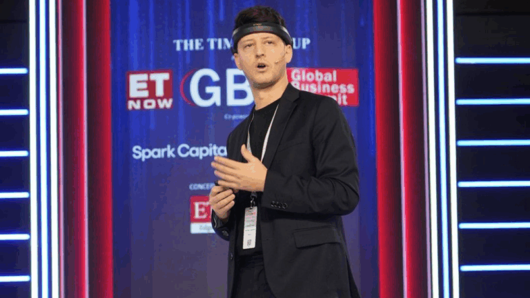CEO Oraigo Michele Galetta at The Times Group ET NOW Global Business Summit 2026 in New Delhi